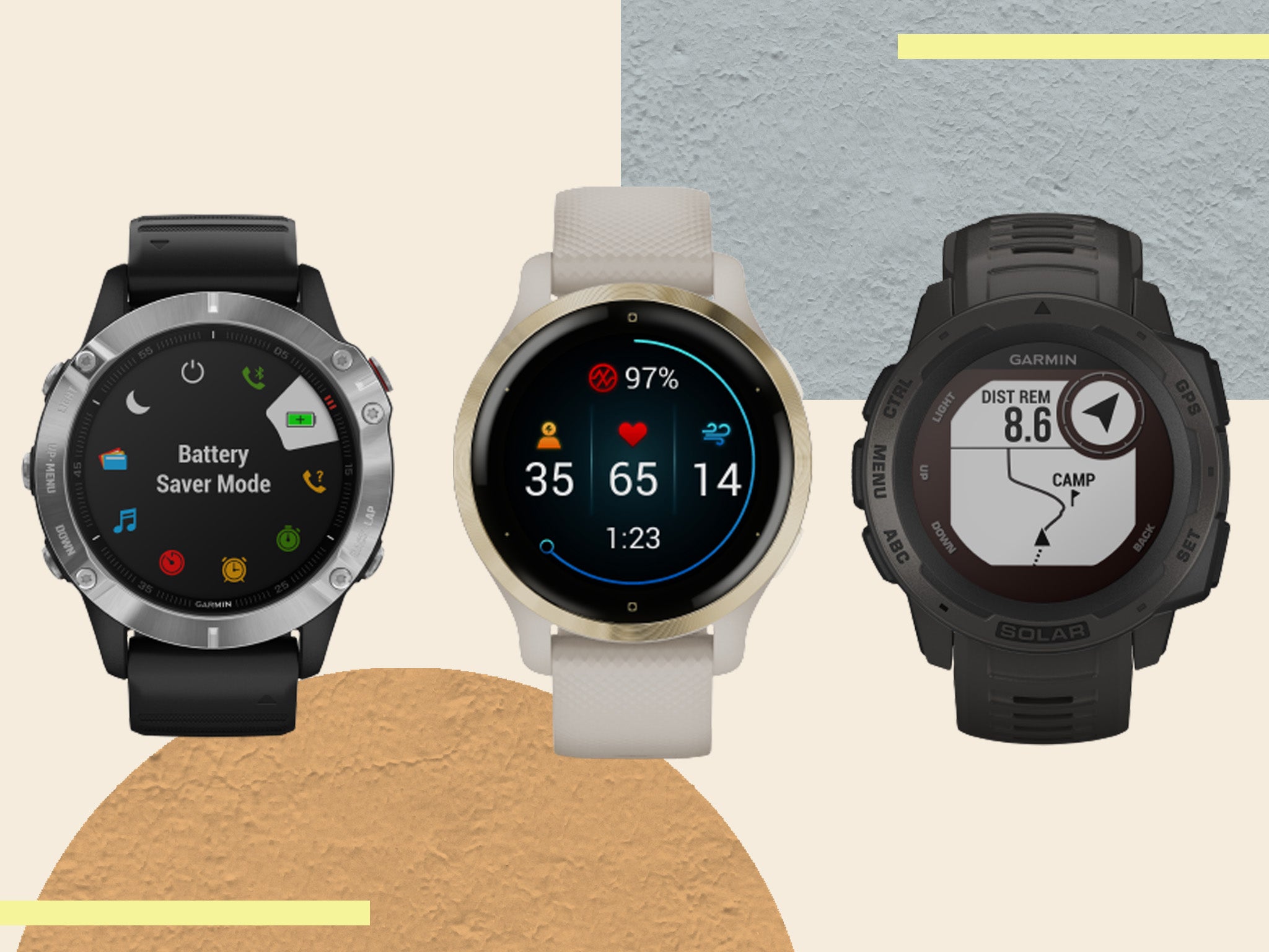 garmin smartwatches compared